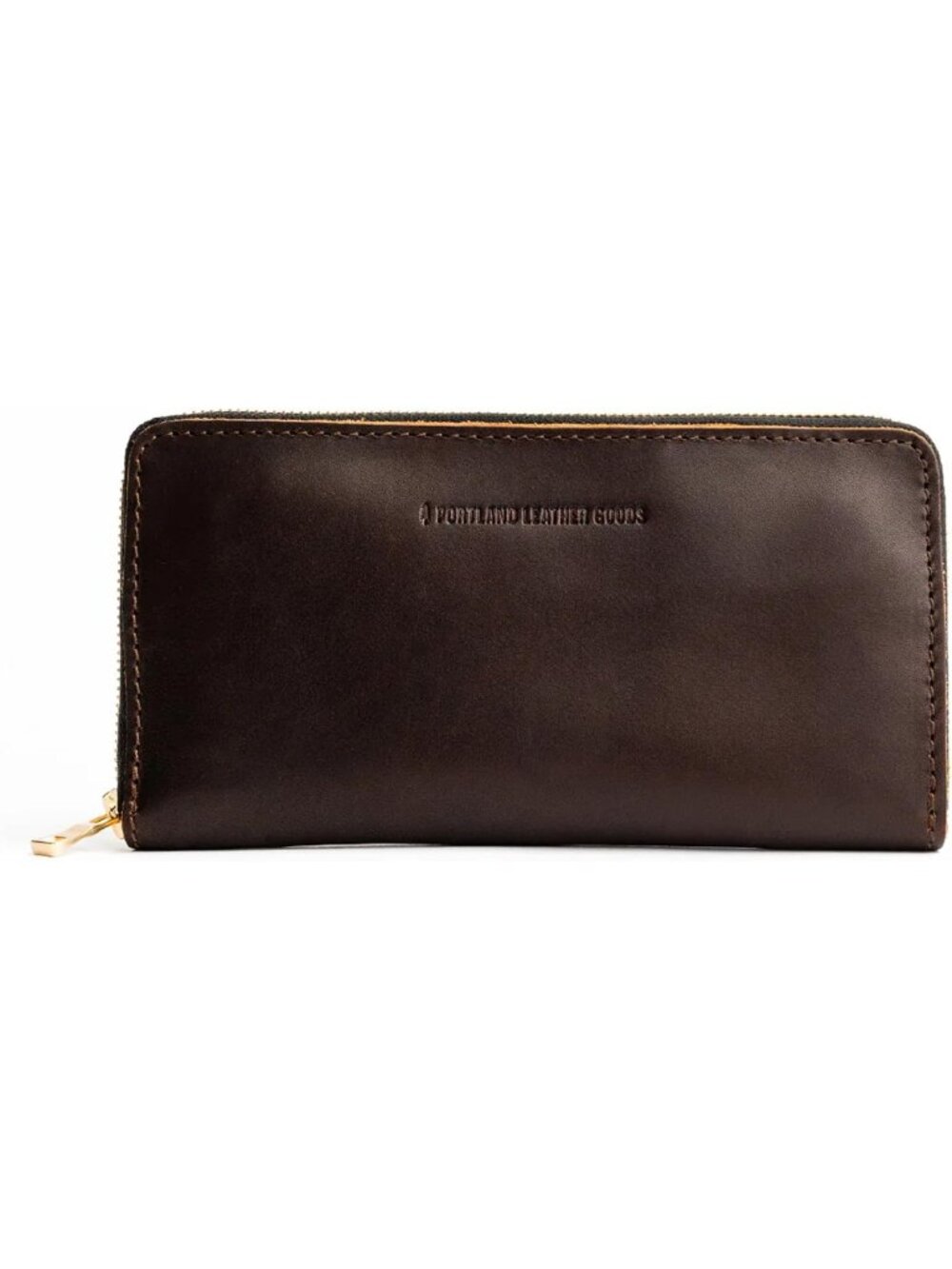Handcrafted Women's Accordion Zip Wallet - Durable Full-Grain Leather, 8 Card